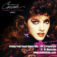 Friday Feel Good Quick Mix ~ 80's FreeStyle Ft. DJ Moussie by Dave Stylus and #FryWeezie