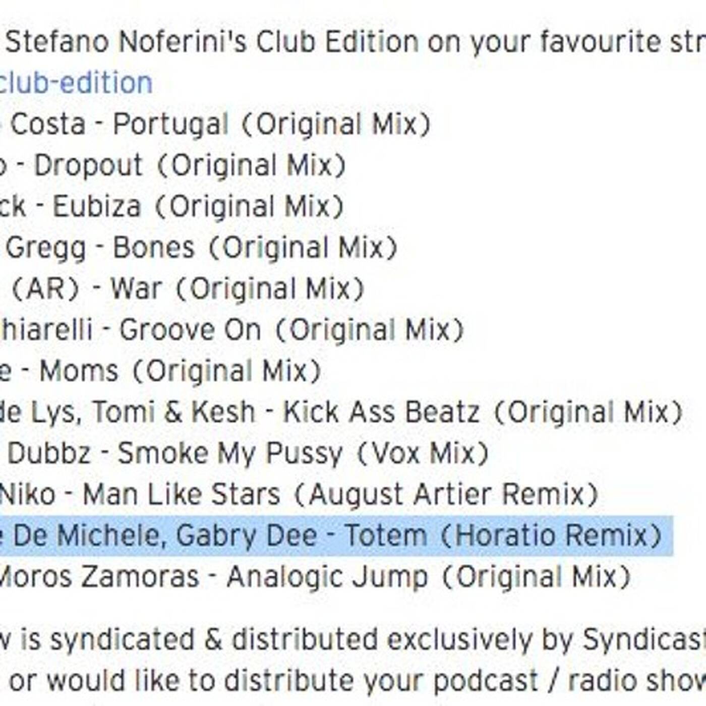 STEFANO NOFERINI PLAYING TOTEM HORATIO REMIX @ EPIZODE FESTIVAL VIETNAM episode artwork