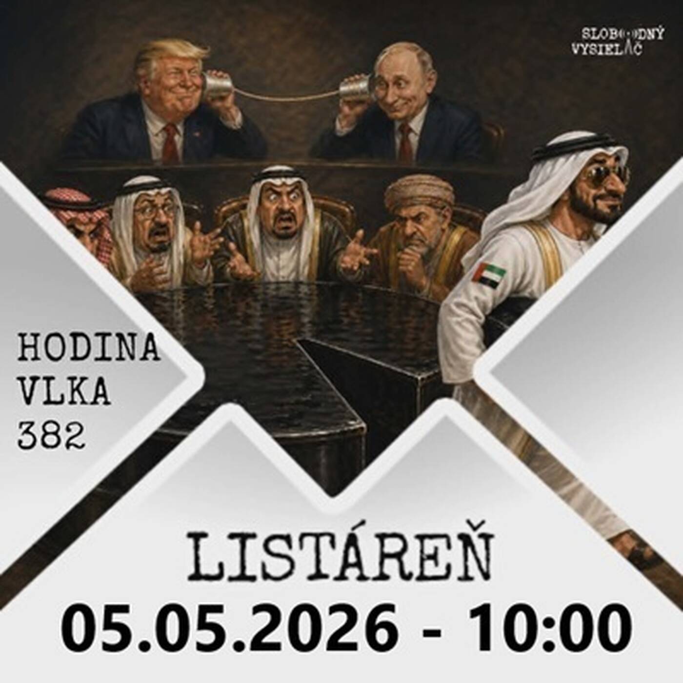Hodina vlka 382 - 2026-05-05 listáreň episode artwork