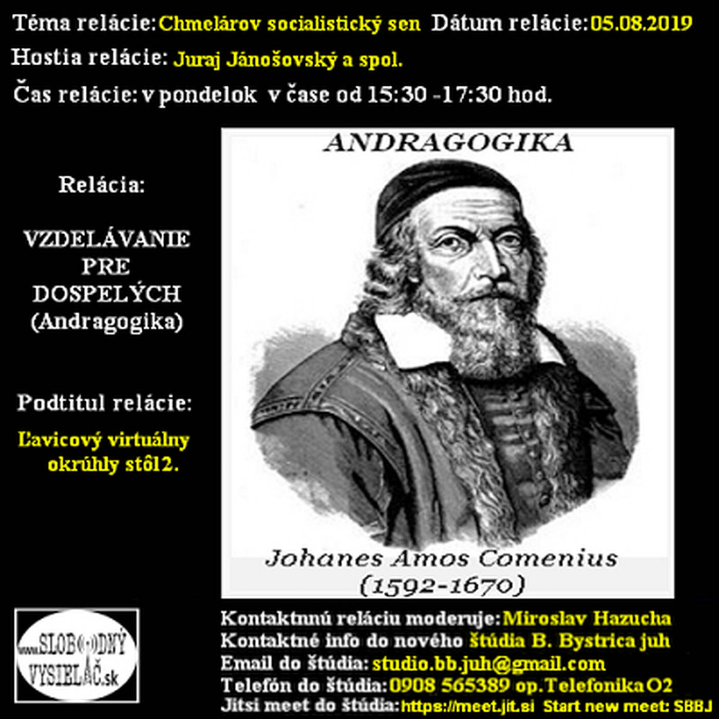 Vzdelávanie pre dospelých 156 - 2019-08-06 Chmelárov socialistický sen... episode artwork