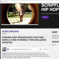 BROADCAST #008 is up at SCRIPFLIP dot INFO by ScripflipHipHop