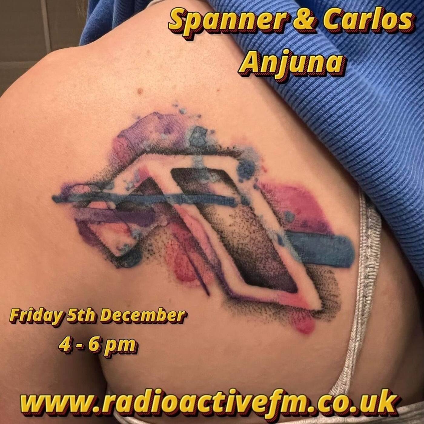 Spanner and Carlos Anjunabeats special on Radioactive FM. 5 12 25