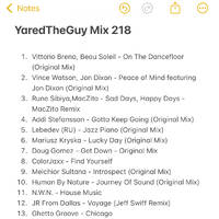 YaredTheGuy Mix 218 by Yaredtheguy