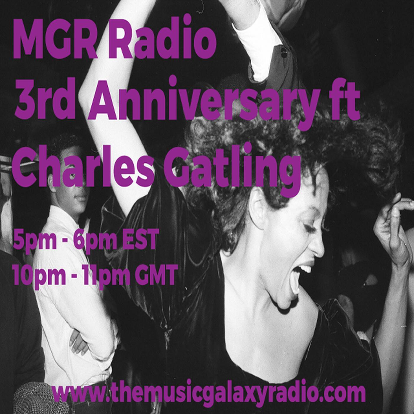 MGR Radio 3rd Anniversary Party ft Charles Gatling episode artwork