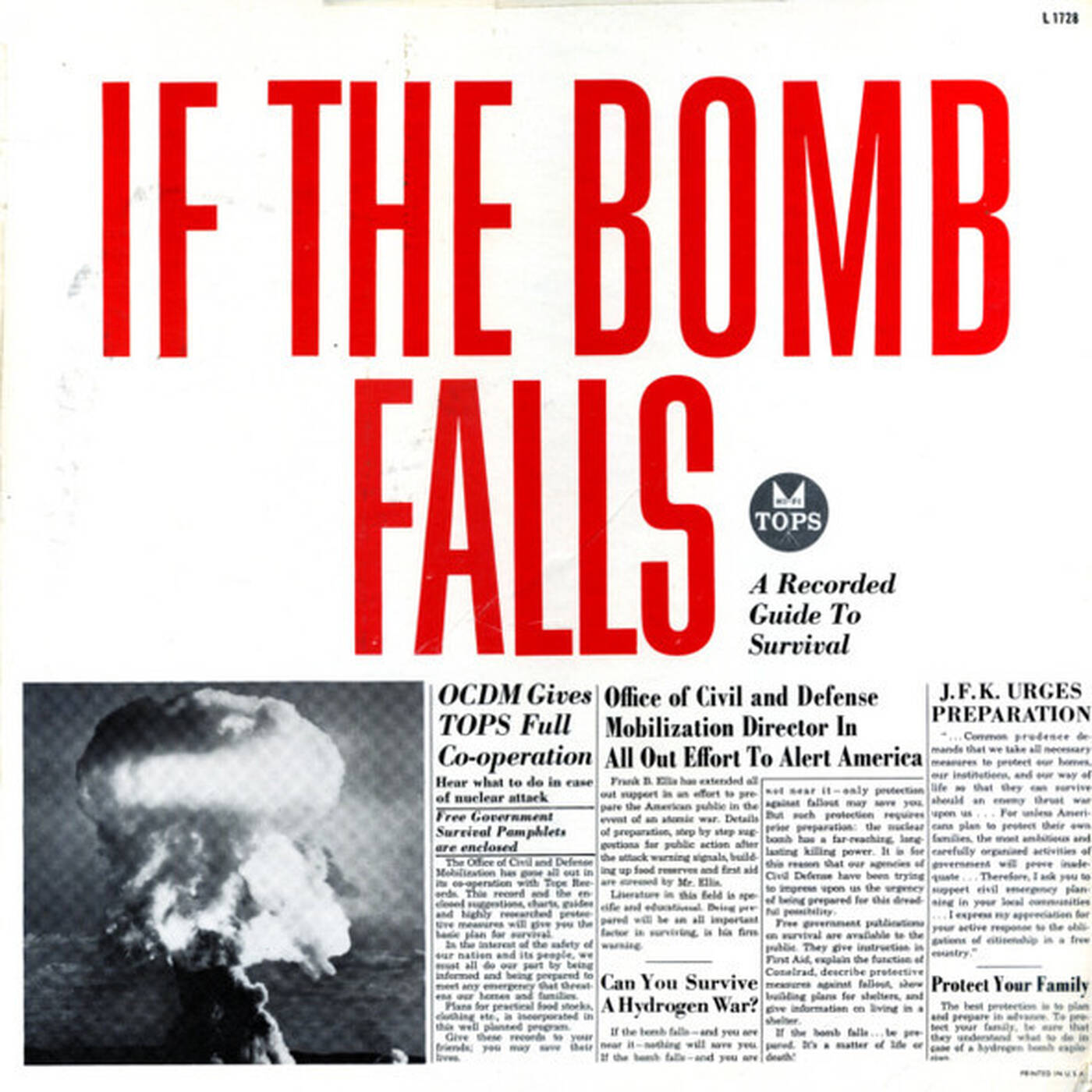 If The Bomb Falls - A Recorded Guide To Survival (1961) episode artwork