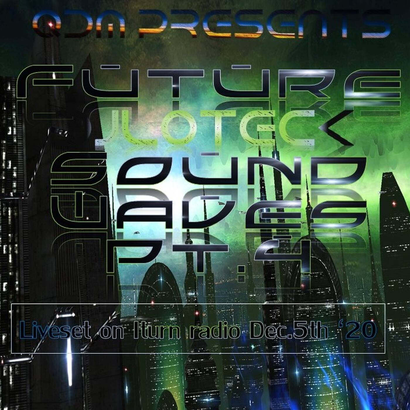 Future Soundwaves pt.IV liveset for QDM on Iturn radio episode artwork
