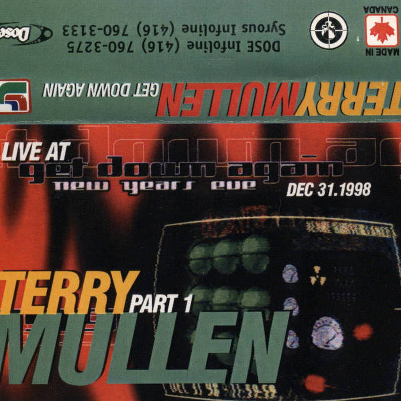 DJ Terry Mullan - Get Down Again Part 1 - New Years Eve 12-31-98 (Jim Hopkins Remaster) episode artwork