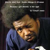 Afroman feat. Gilette Abdi &amp; Kazim Akboa - Because I Get Shaved, Is Mir Egal ( EAzzY Mix) by DJ EAzzY