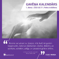 Gavēņa kalendārs | RML S06E01 | Pelnu Trešdiena | Pr. Andris Marija Jerumanis | 17.02.2021 by Radio Marija Latvija