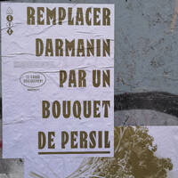Remplacer Darmanin par un bouquet de persil by Vincent Boris Franušić