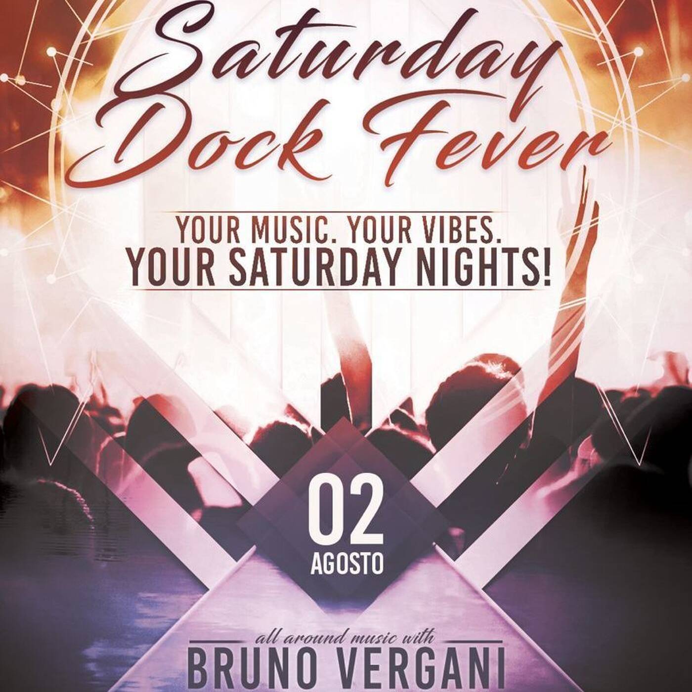 2-8-2025 Bruno Vergani Dj @Dock Lounge Bar, Seregno