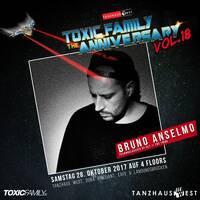 28.10.2017 - Bruno Anselmo(Technoclassics) | 18 Jahre Toxic Family @ Tanzhaus West (Frankfurt) by Toxic Family