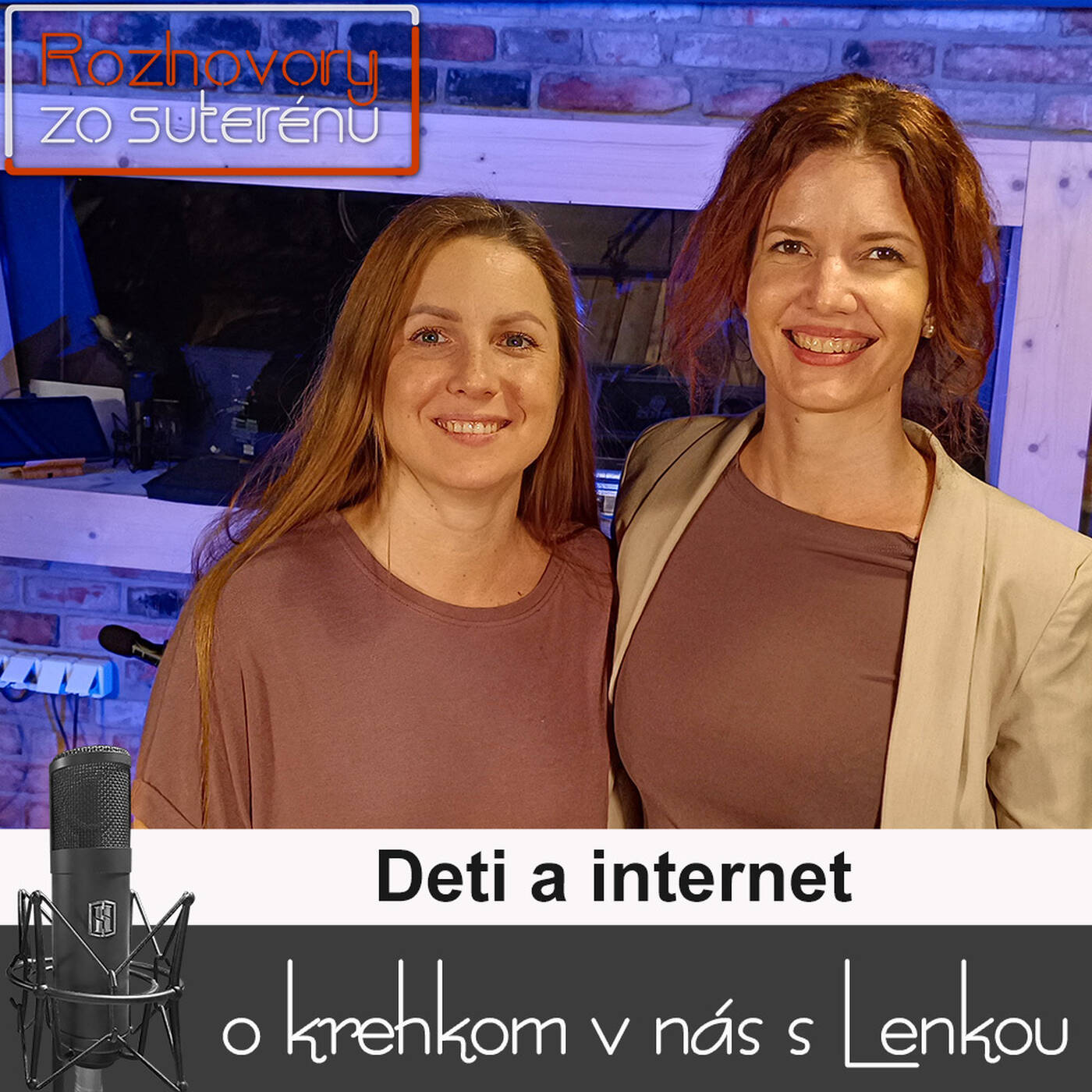 Rozhovory zo suterénu 15 - Deti a internet (Lucia Kúdelová, Lenka Valentíniová) episode artwork