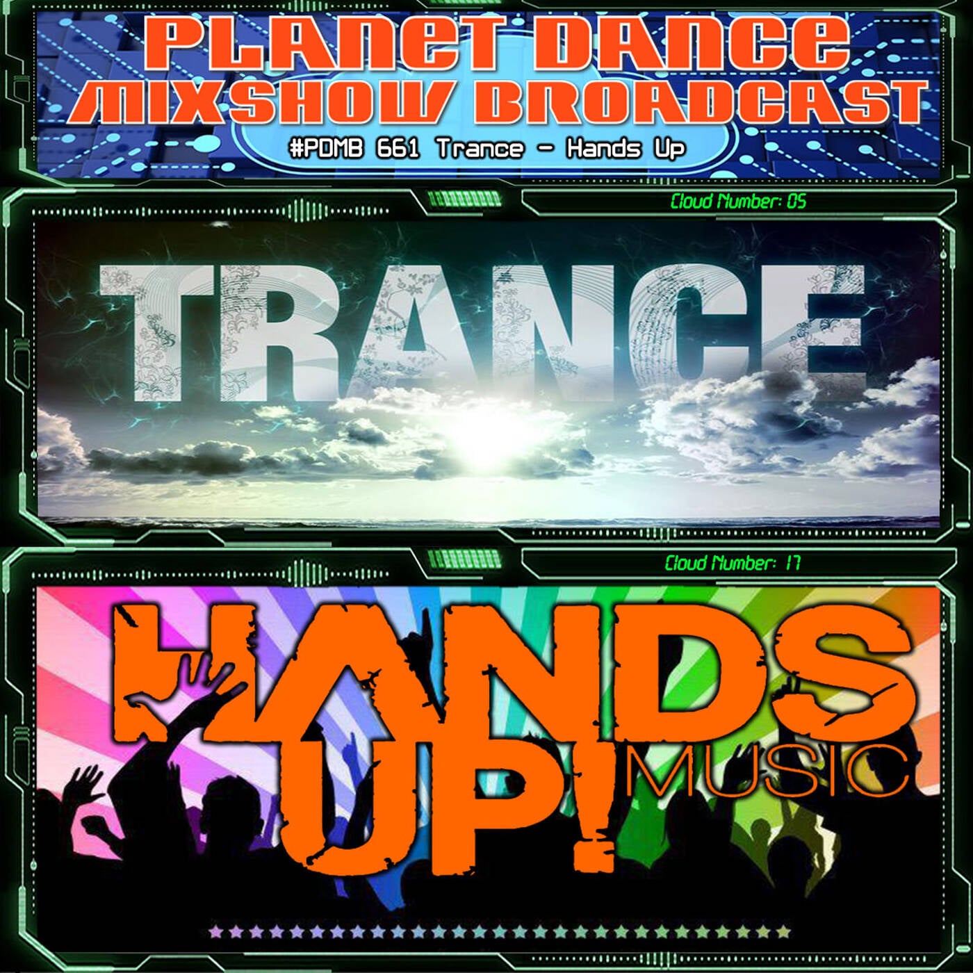 Planet Dance Mixshow Broadcast 661 Trance - Hands Up episode artwork