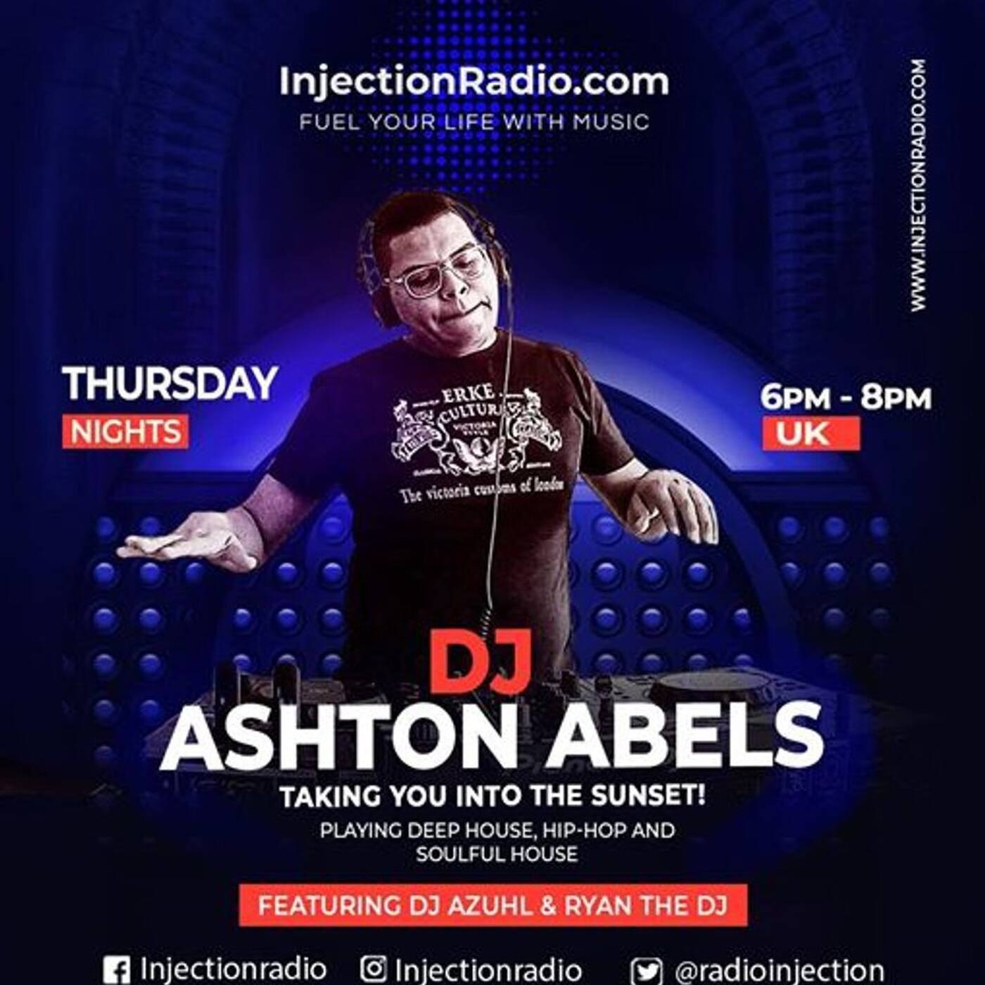 Injection Radio mix hosted by Ashton Abels episode artwork