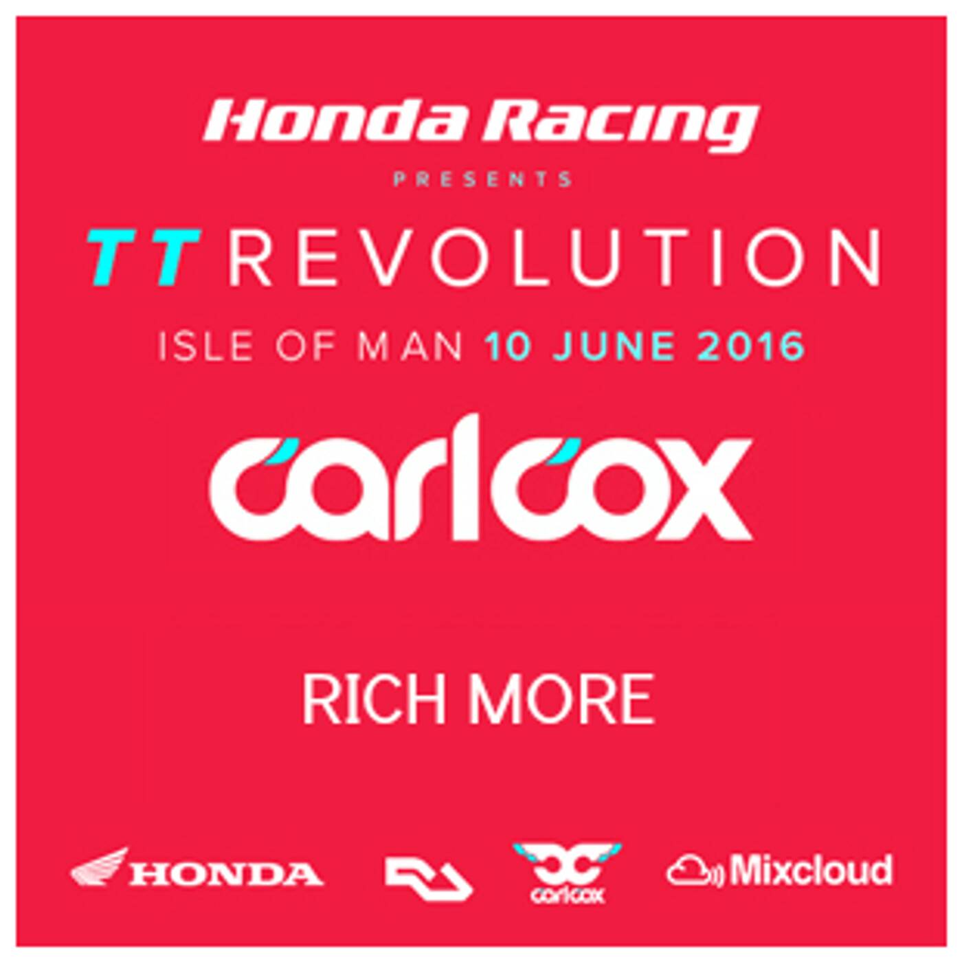 RICH MORE at Honda TT Revolution 2016 episode artwork