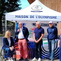 Conférence de presse - Gérard Galpin -Valérie Radou - Caravane Sarthe Terre de jeux by Frequence Sillé