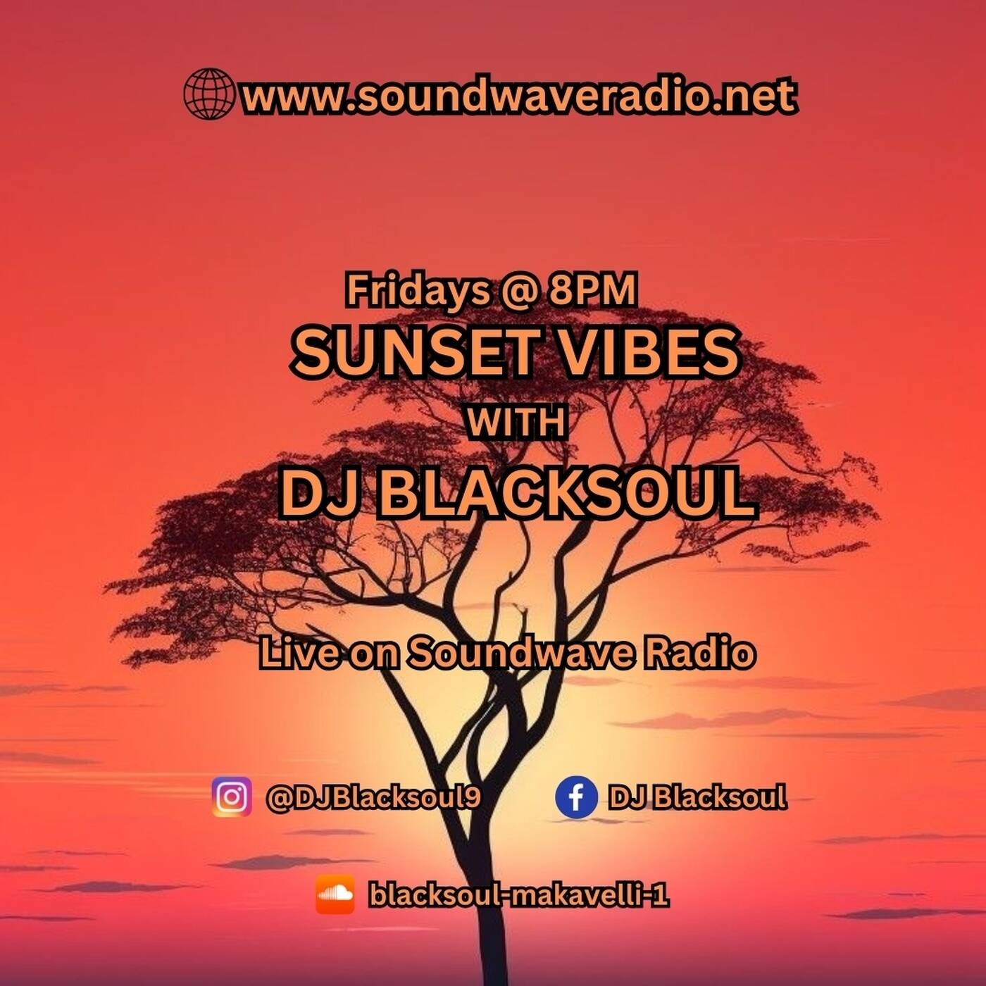 Sunset Vibes with DJ Blacksoul 12.06.26 — Sunset Vibes with DJ Blacksoul  cover