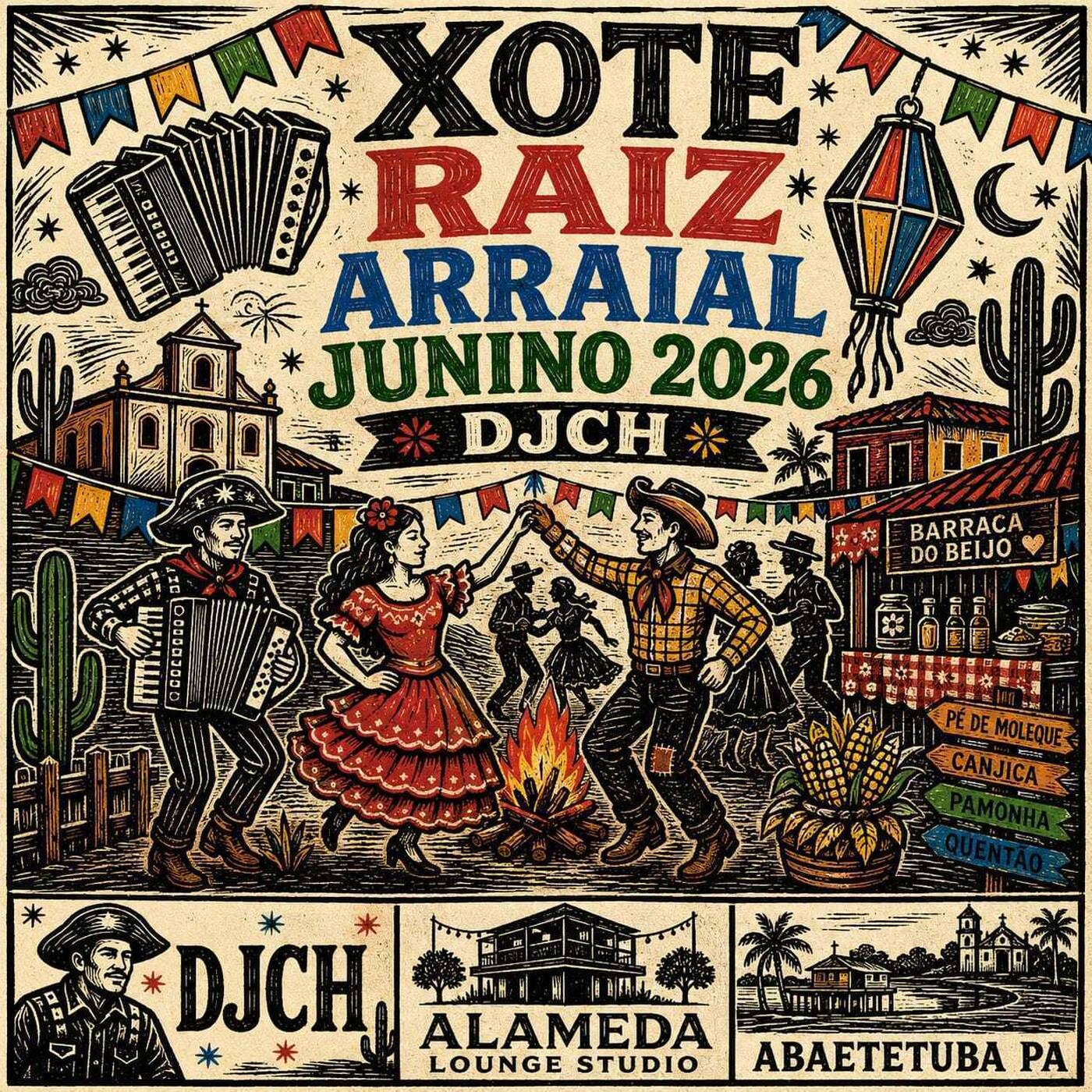 XOTE RAIZ ARRAIAL JUNINO 2026 DJCH episode artwork