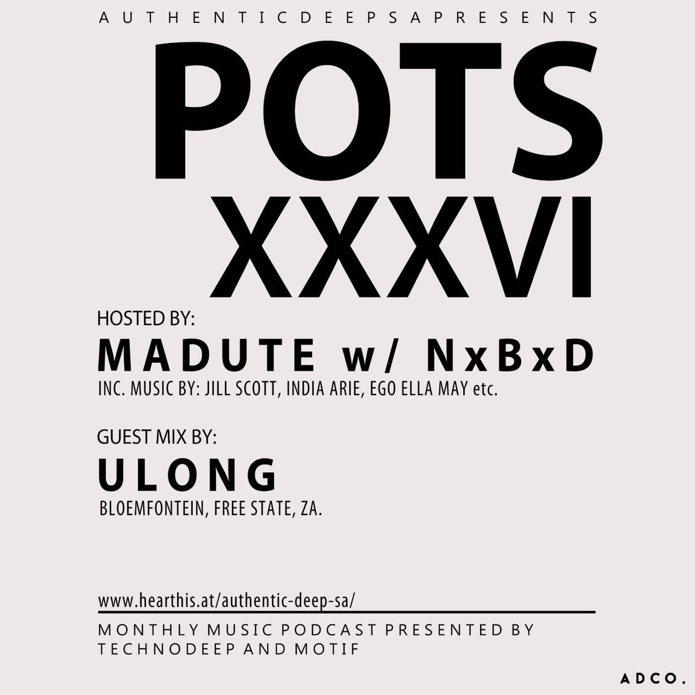 Portraits Of The Soul - XXXVI (Guest Mix by Ulong) episode artwork