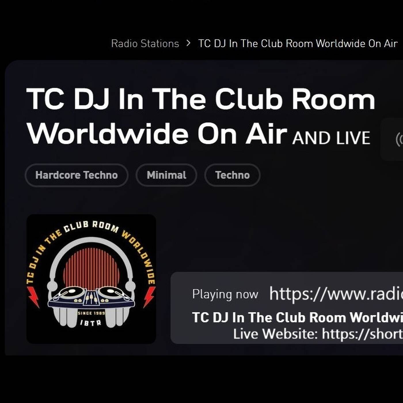 TC Dj Present: The Club Room Worldwide cover art