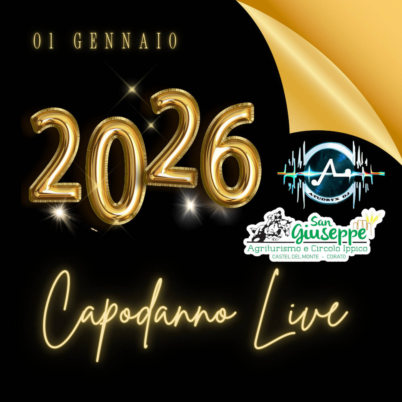 Atudryx Dj - Capodanno 01-01-2026 Live from Agriturismo San Giuseppe - Corato episode artwork