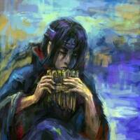 The Lonely Shepherd by Elmer Angeles