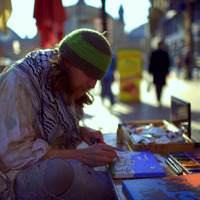 MURDOCK ALLEN - Abstract Creations - Travelling Painter - Art Connector - Buenos Aires - [ ARGENTINA ] by Radio X Interviews