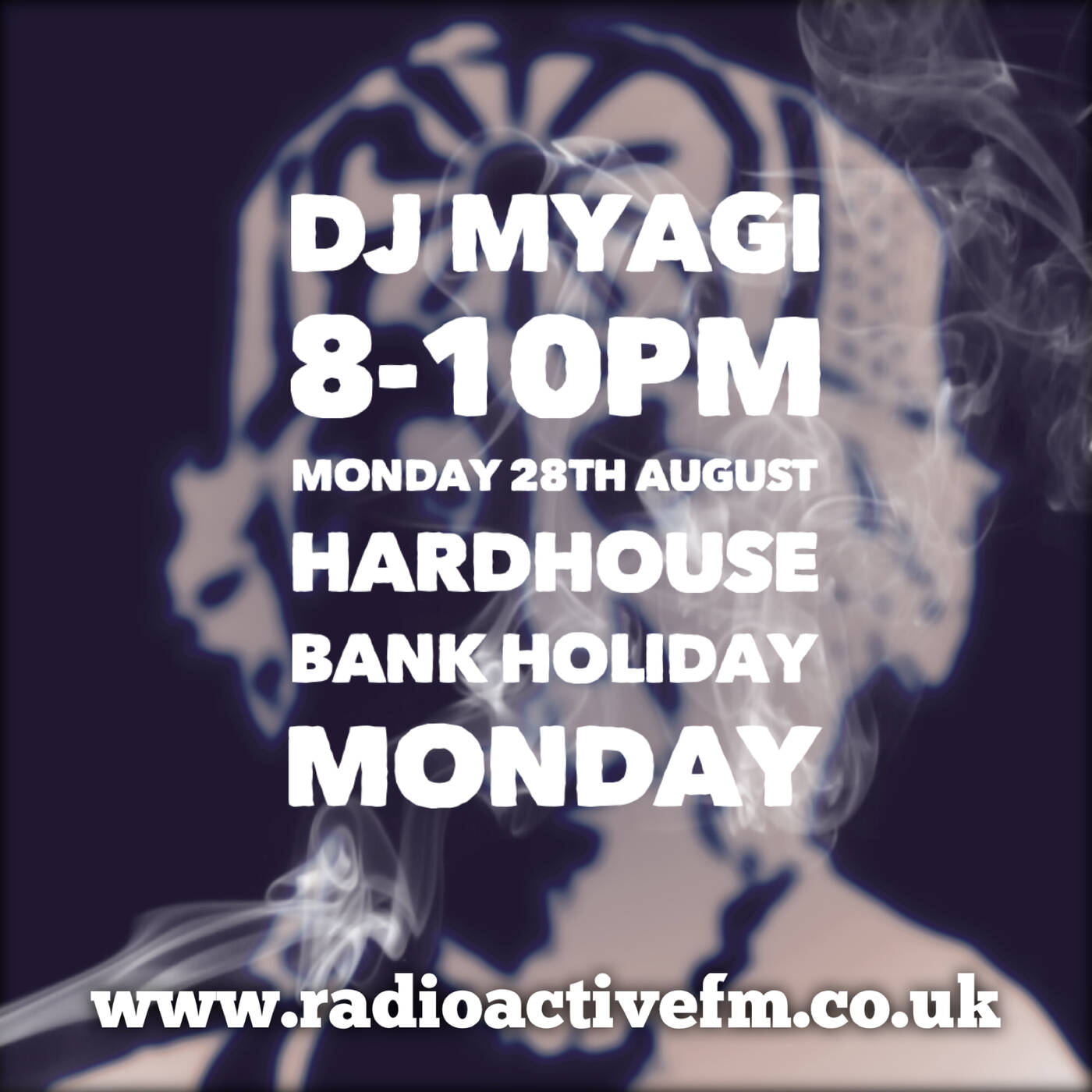 Dj Myagi Hardhouse Bank Holiday Monday radio show 28-8-23 episode artwork