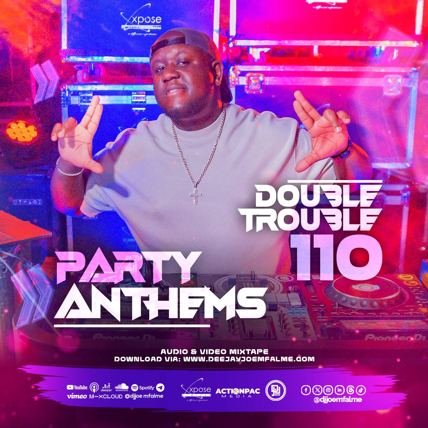 The Double Trouble Mixxtape 2026 Volume 110 Party Anthems Edition.