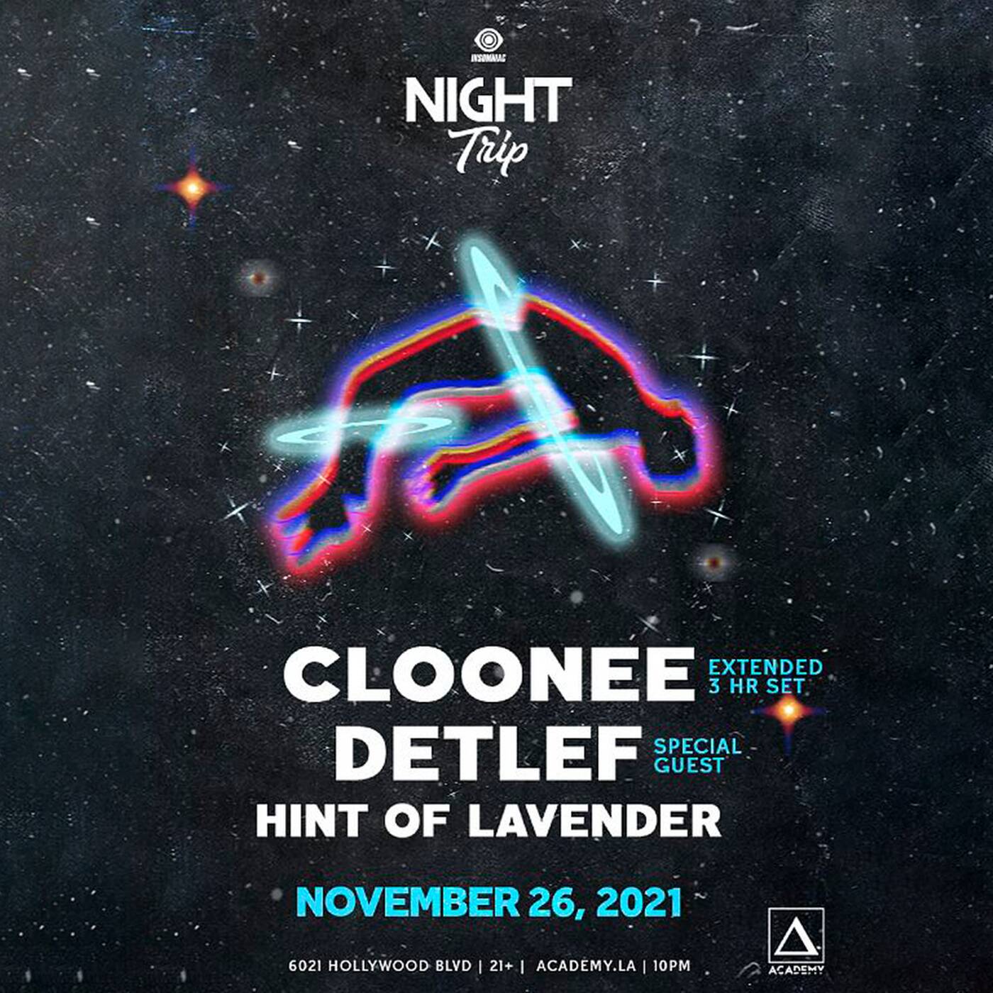Cloonee - Live @ Night Trip, Academy Los Angeles - 26.11.2021 episode artwork