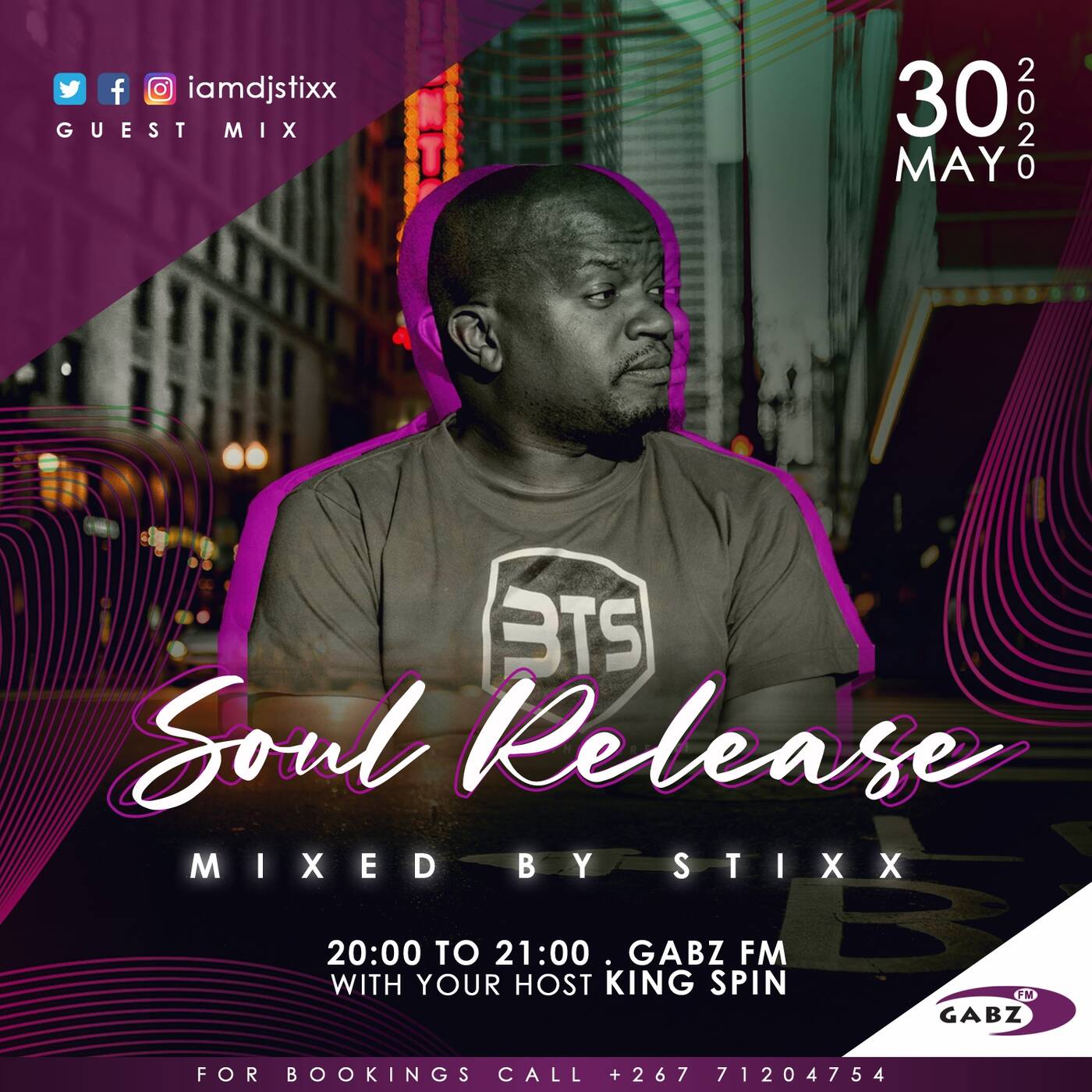 GABZ FM - Soul Release - Guest Mix -  30.05.2020 mixed by Stixx episode artwork