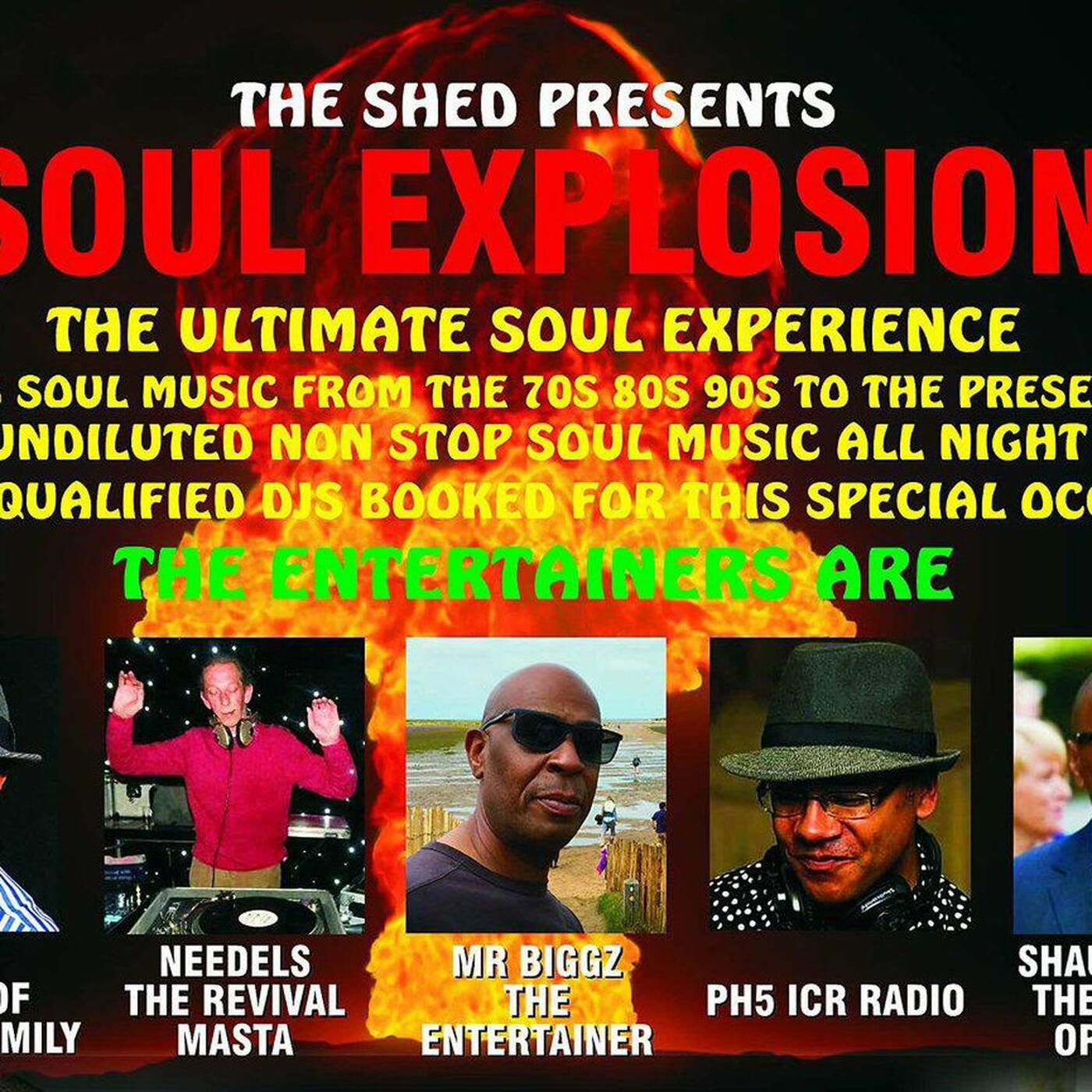 Soul Explosion at The Shed Warm Up ft Mr Biggz - 31st March 2018 episode artwork