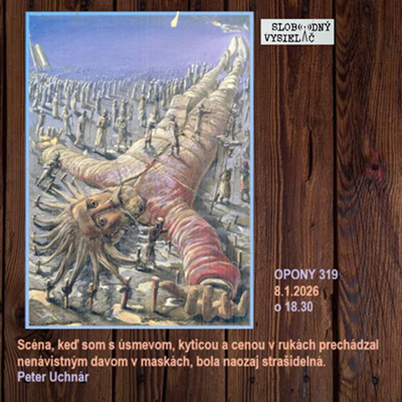 Opony 319 - 2026-01-08 „Venezuela a Gulliverove cesty“ episode artwork
