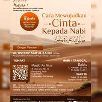 Cara Mewujudkan Cinta Kepada Nabi Sesi 2.mp3 by Arsip Masjid Annur