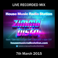 DJ Zimmo - Live Mix - HMRS March 2015 by DJ Zimmo