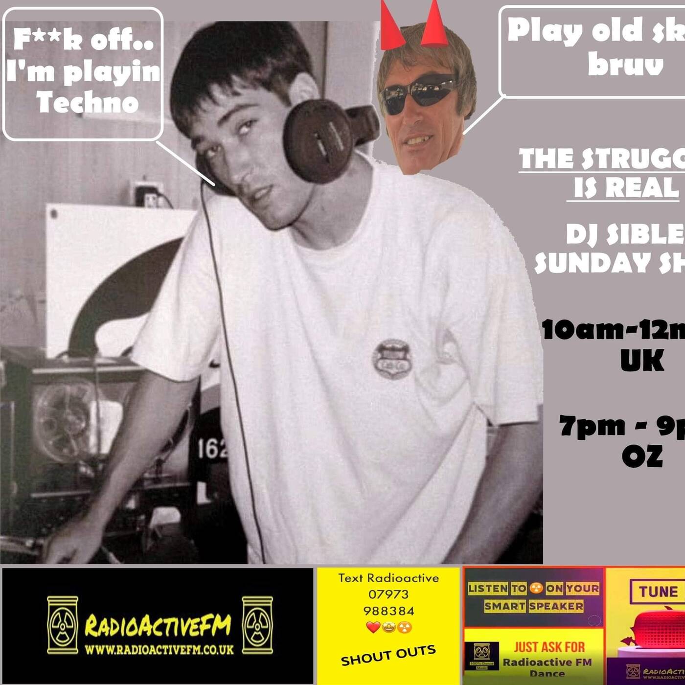 Dj Sible A Bit Of Techno ....Oldskool Sunday Show...27.6.21