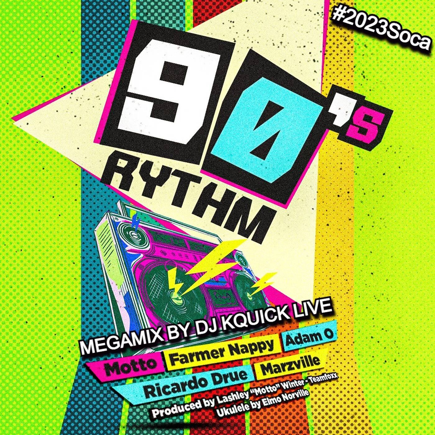 90s Riddim Mega Mix (2023 SOCA) - Teamfoxx episode artwork