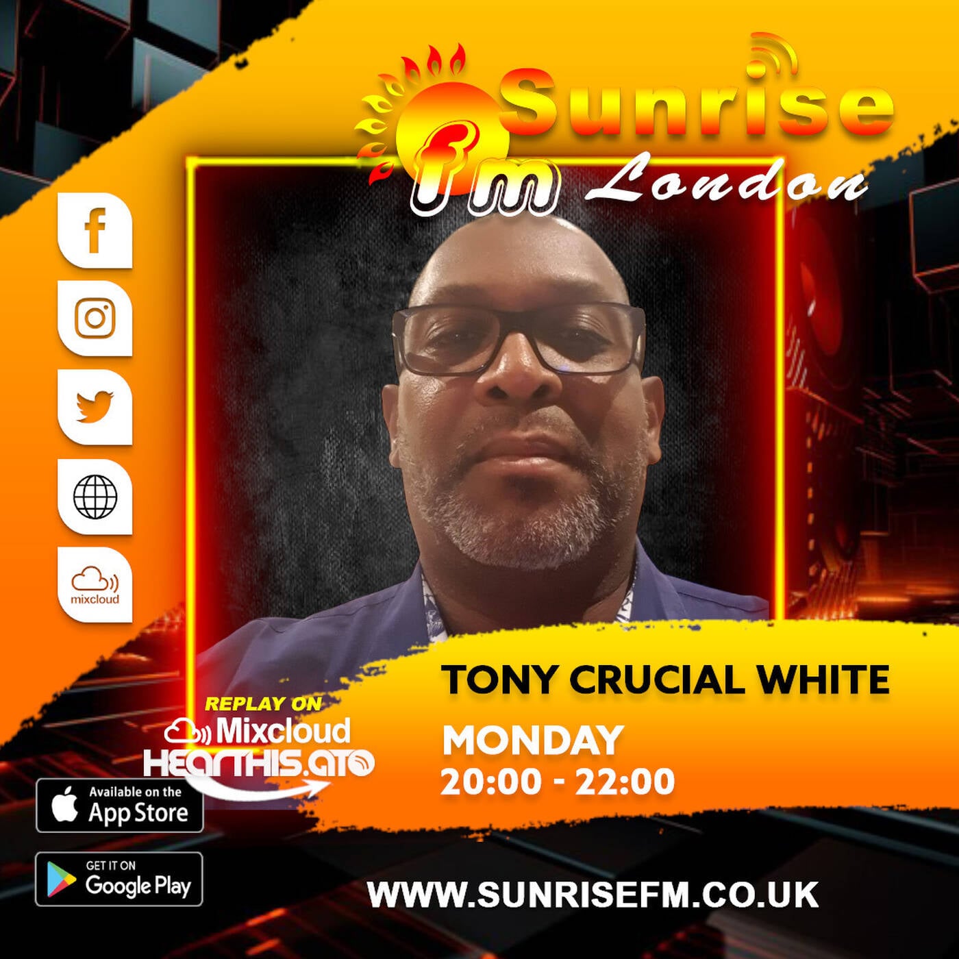 Tony Crucial White - Mon 11th May 2026 episode artwork