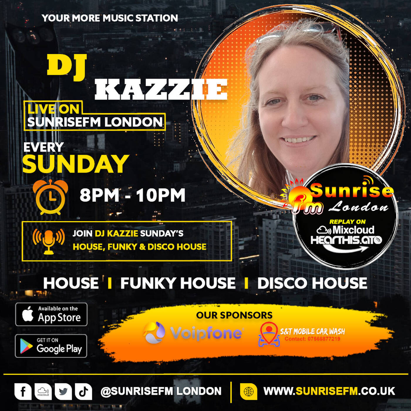 DJ Kazzie - Sun 2nd Aug 2026