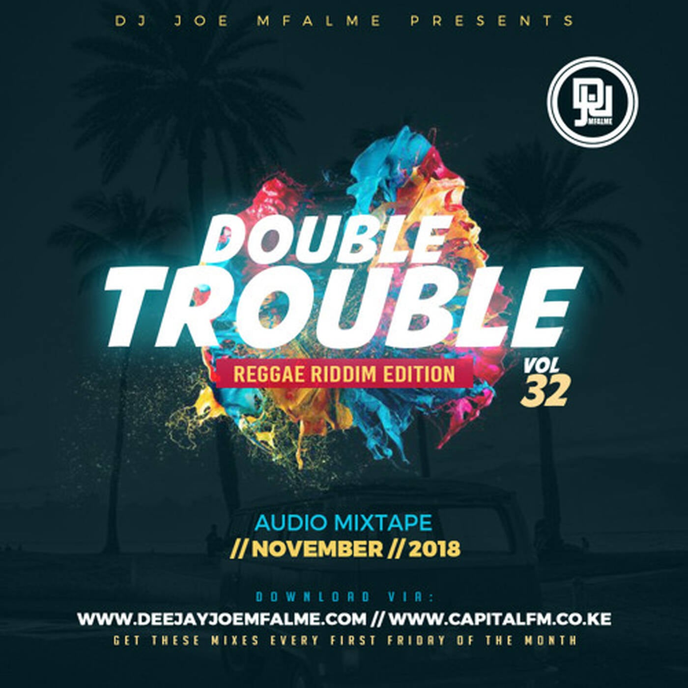 The Double Trouble Mixxtape 2018 Volume 32 Reggae Riddim Edition
