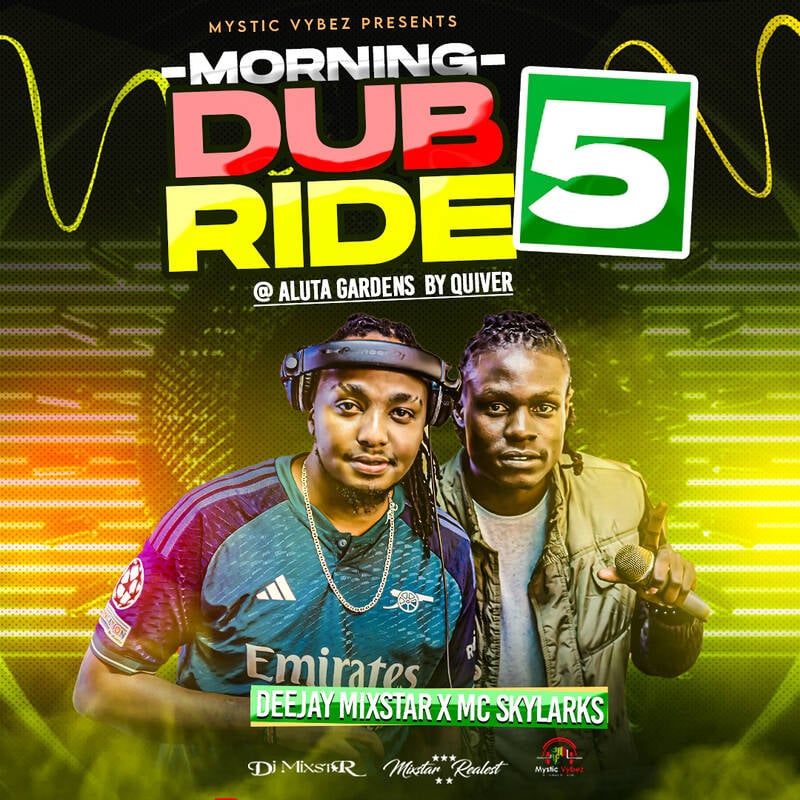 Morning Dub Ride 5 @AlutaGardensBy Quiver - Deejay Mixstar x Mc Skylarks ( Mystic Vybez Hosted By Mohspice ENT. )