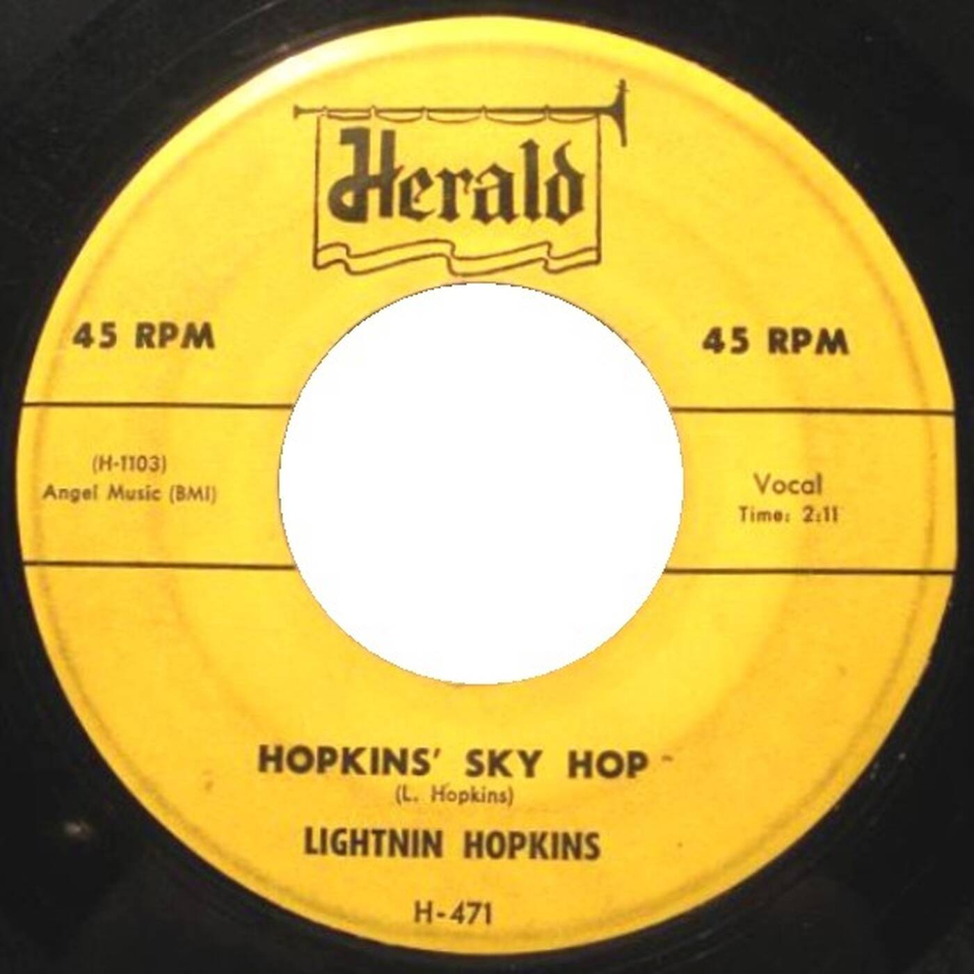 45 Lightnin Hopkins - Hopkins Sky Hop (1956) episode artwork
