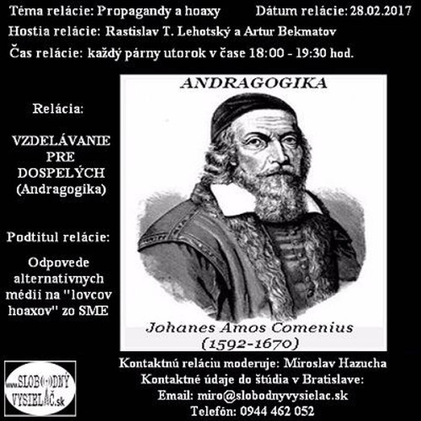 Vzdelávanie pre dospelých 41 - 2017-02-28 Propagandy, hoaxy a odpovede alternatívnych médií... episode artwork