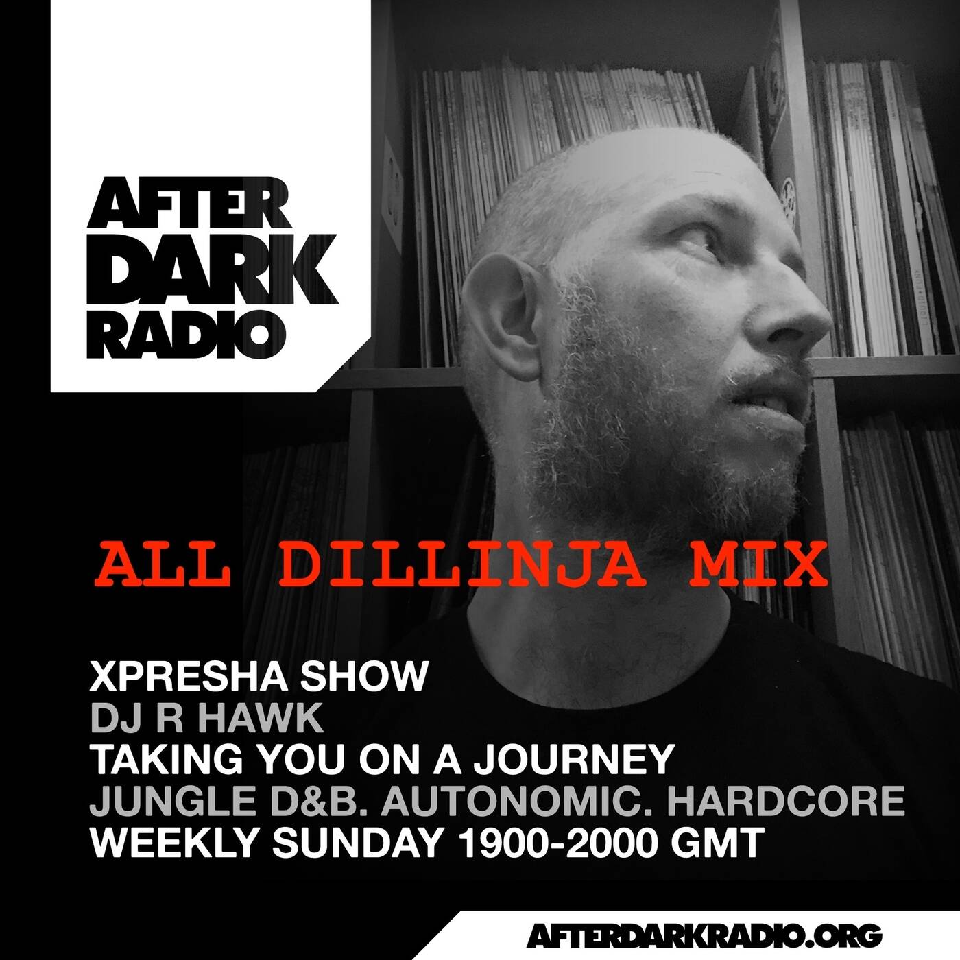 R Hawk - ALL DILLINJA MIX - Xpresha Show on After Dark Radio - 28 Jun 2026 [Drum & Bass] episode artwork