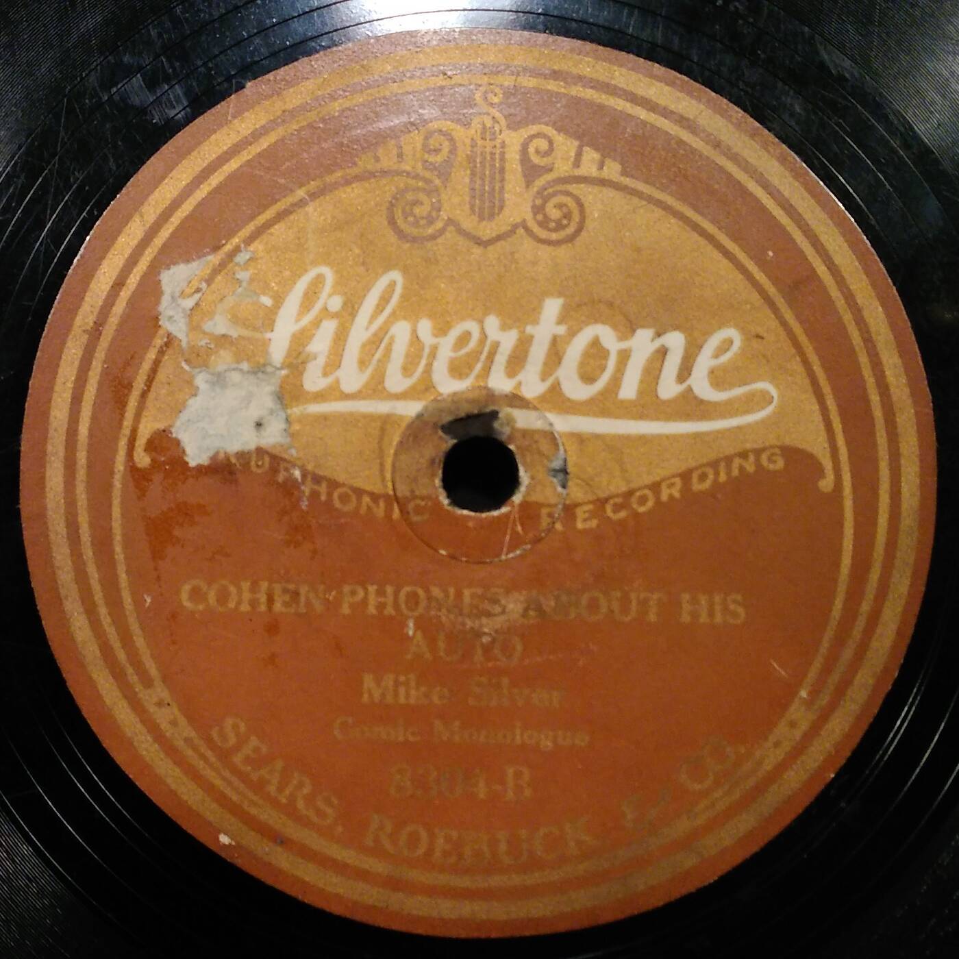 78 Mike Silver - Cohen Phones About His Auto (Silvertone 8304 B) episode artwork