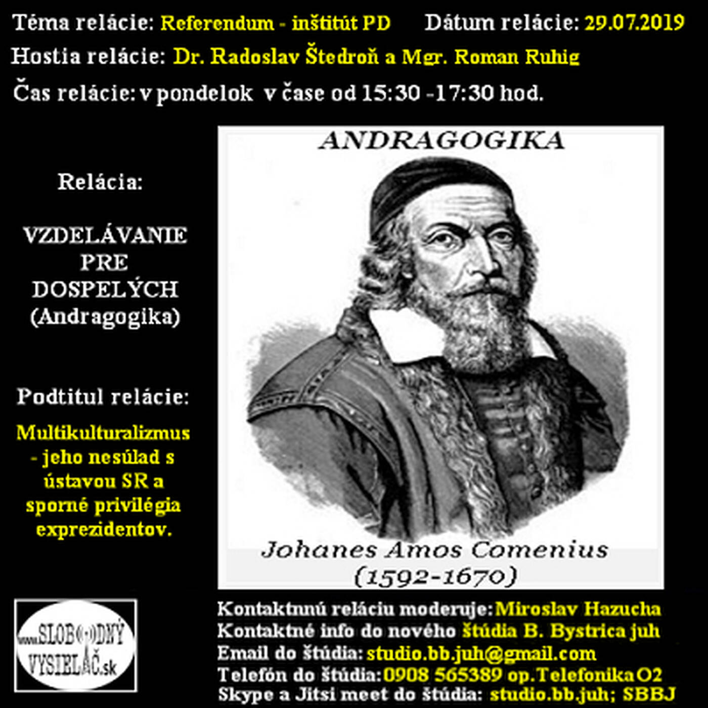 Vzdelávanie pre dospelých 155 - 2019-07-29 Referendum – inštitút PD... episode artwork