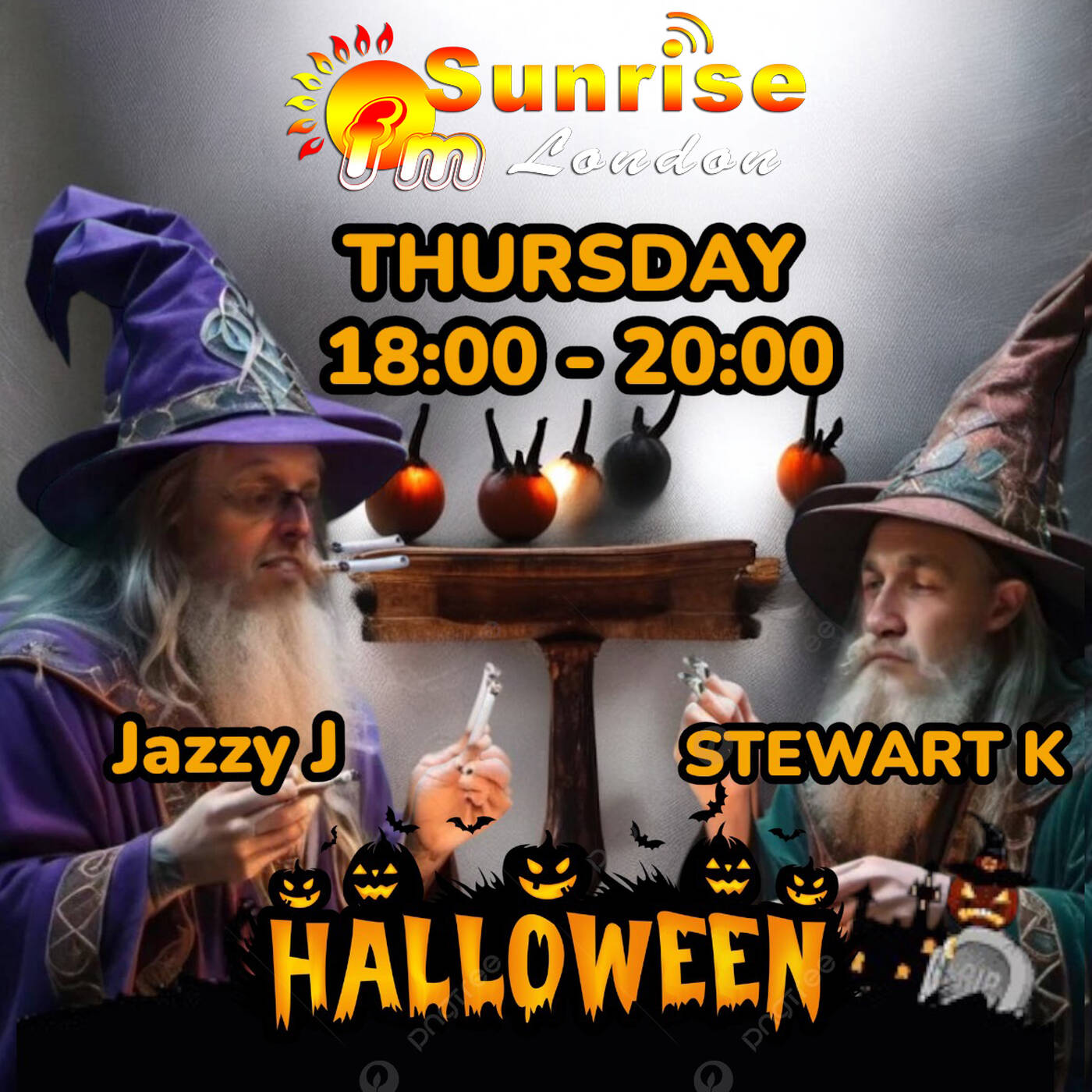 Jazzy J & Stewart K - Thursday 31st October 2024 episode artwork