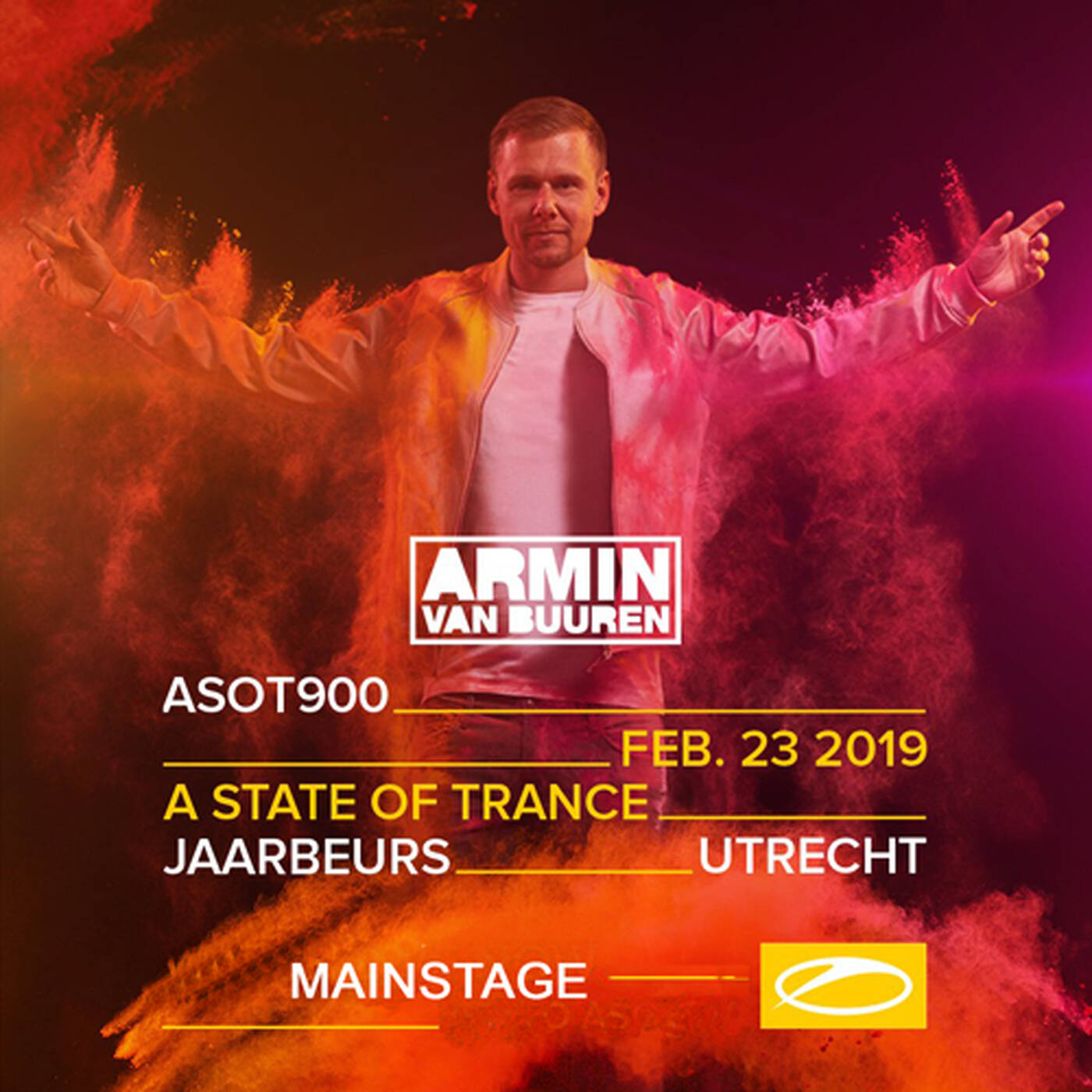 Armin van Buuren - Live @ A State of Trance 900 , Mainstage Utrecht (24.02.2019) episode artwork