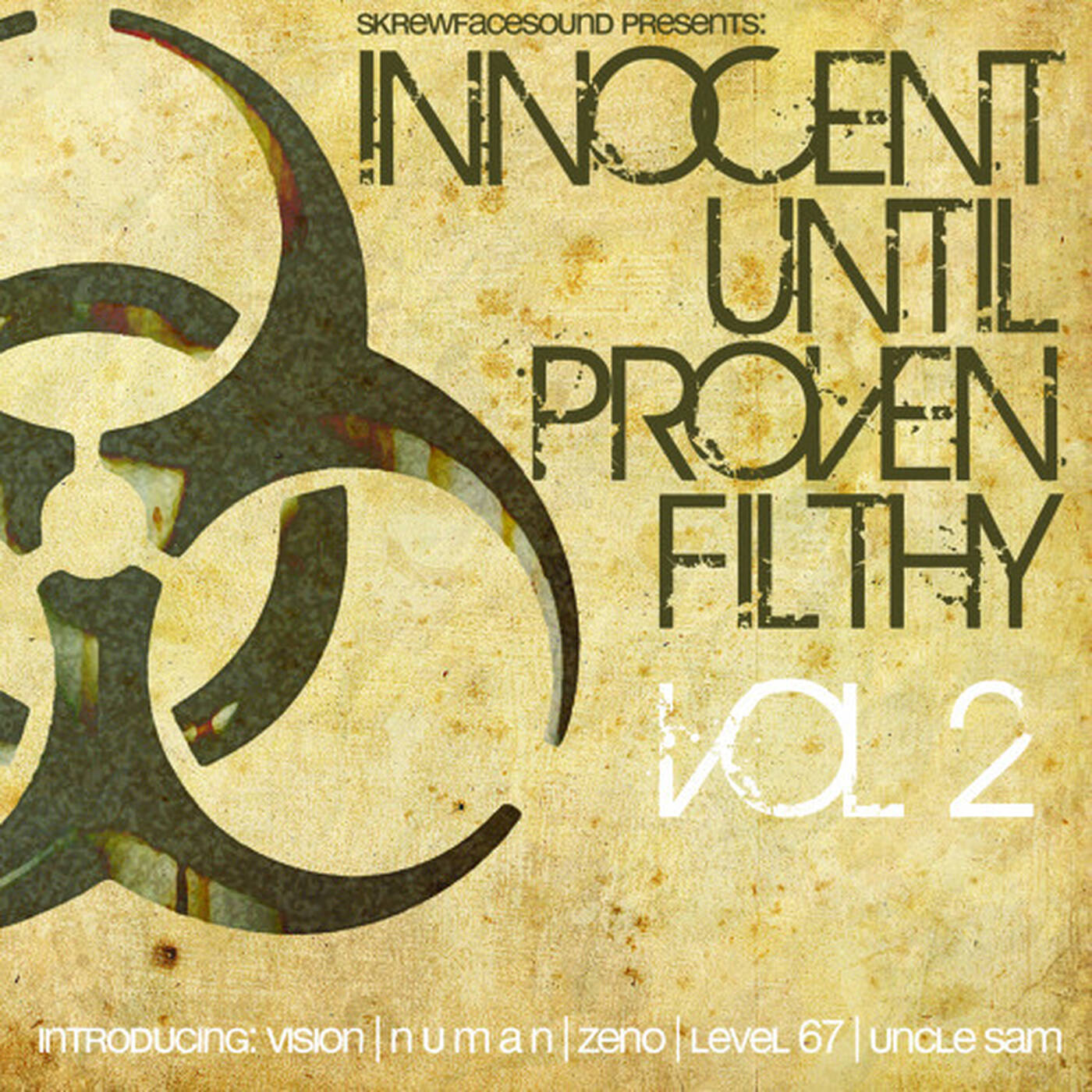 Skrewfacesound - Innocent Until Proven Filthy Volume 2 (2009) #Dubstep episode artwork